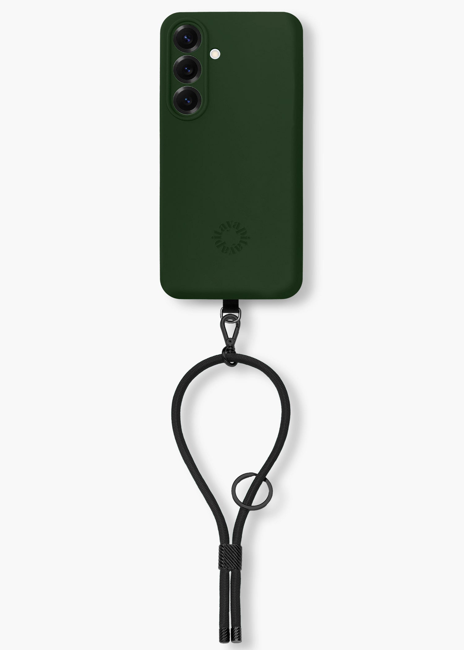 Alça de Mão + Case para Samsung Verde
